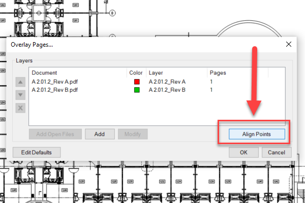 Align Points in Bluebeam Revu - TAVCO