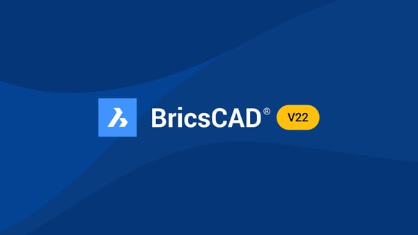 BricsCAD V22 Abstract Promo image