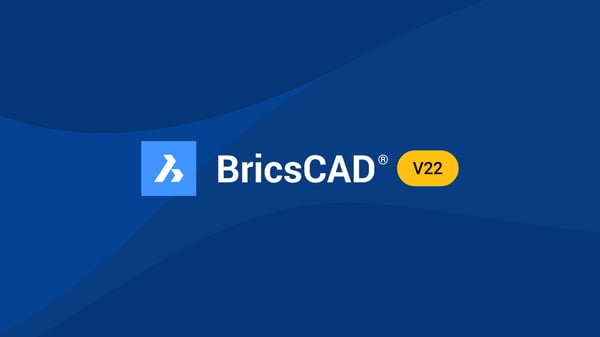 BricsCAD V22 Abstract Promo image