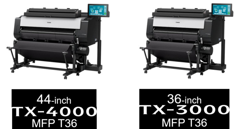 Canon-TX-Series-MFP-T36-Versions