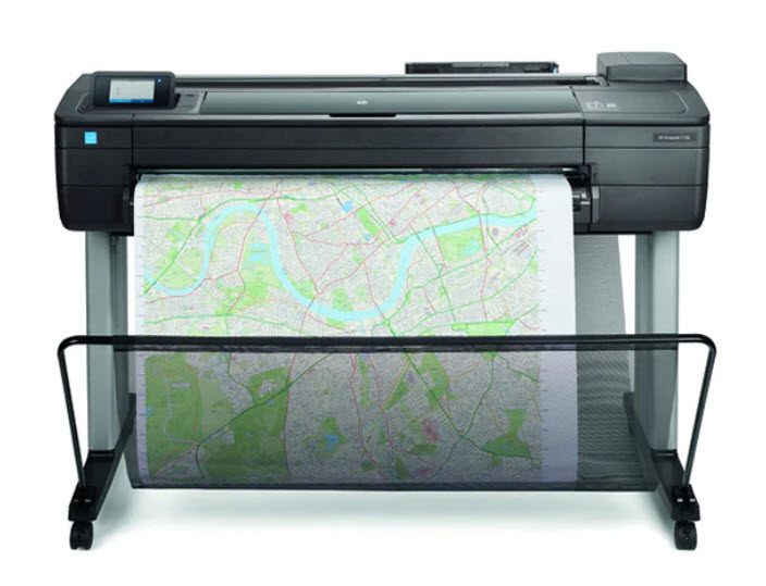 Compare wide format printers Canon vs HP plotters
