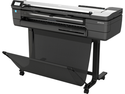 Designjet T830 MFP left facing - Smaller