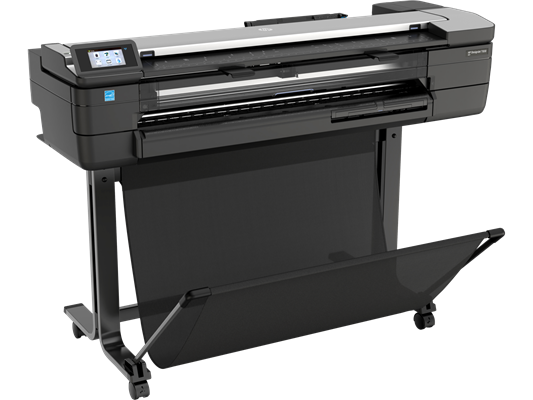 Designjet T830 MFP right facing - Smaller