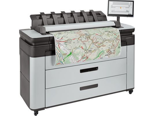 Designjet XL 3600 right facing - Smaller