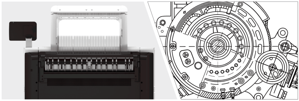 Canon-PlotWave-3000-3500-back-drawing-TAVCO