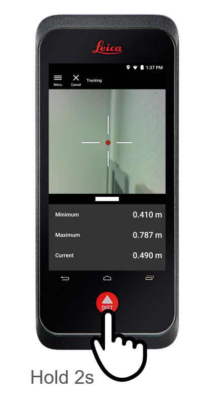 Tracking Min and Max - Leica BLK3D laser