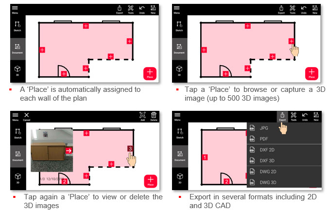 Document reality in your sketch - Leica BLK3D - TAVCO