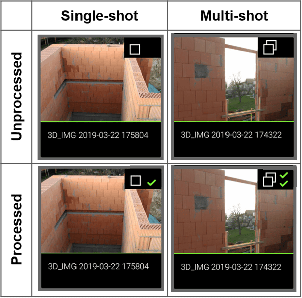 Organiser Image Icon Status - Leica BLK3D