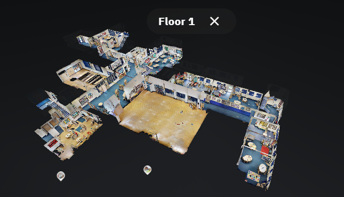School Digital Twin - Dollhouse View - Matterport