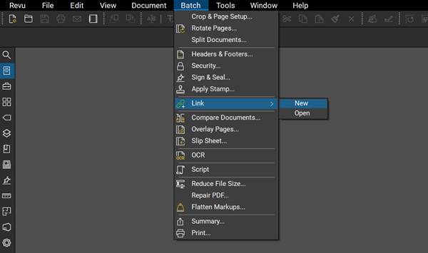 Using Batch Link in Bluebeam Revu - TAVCO