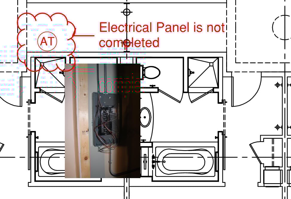 Capture Data - Electrical Panel Not Completed