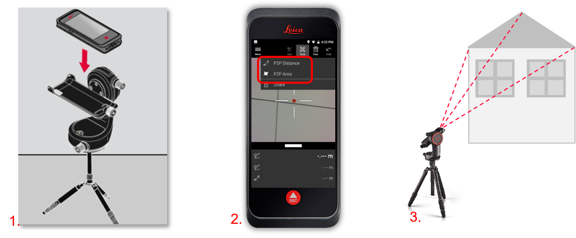 Point to Point Measurements - Leica BLK3D