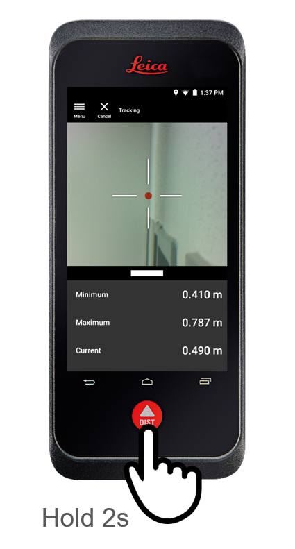 Tracking Min and Max - Leica BLK3D laser