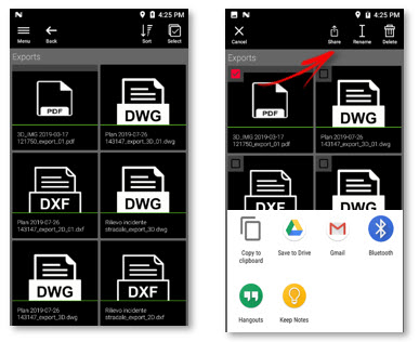 Exporting Files - Leica BLK3D Organiser